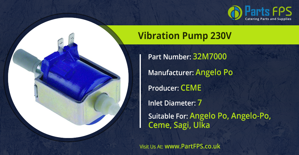 Vibration Pump 230V Angelo Po 32M7000